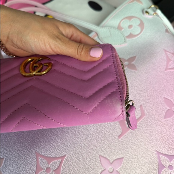 Gucci marmont candy pink wallet - Picture 4 of 9